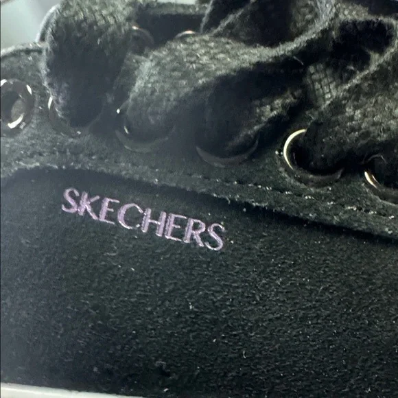 Skechers Black and White Sneakers - Picture 2 of 5